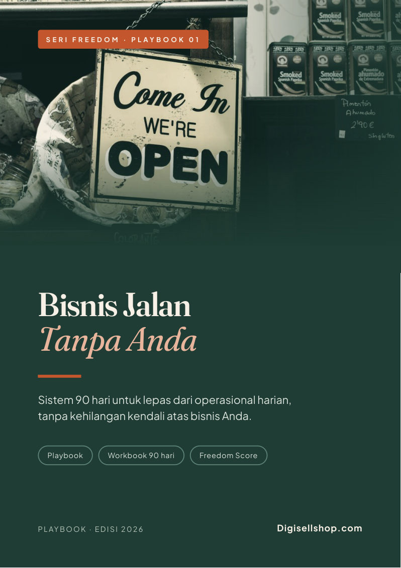Cover playbook Bisnis Jalan Tanpa Anda